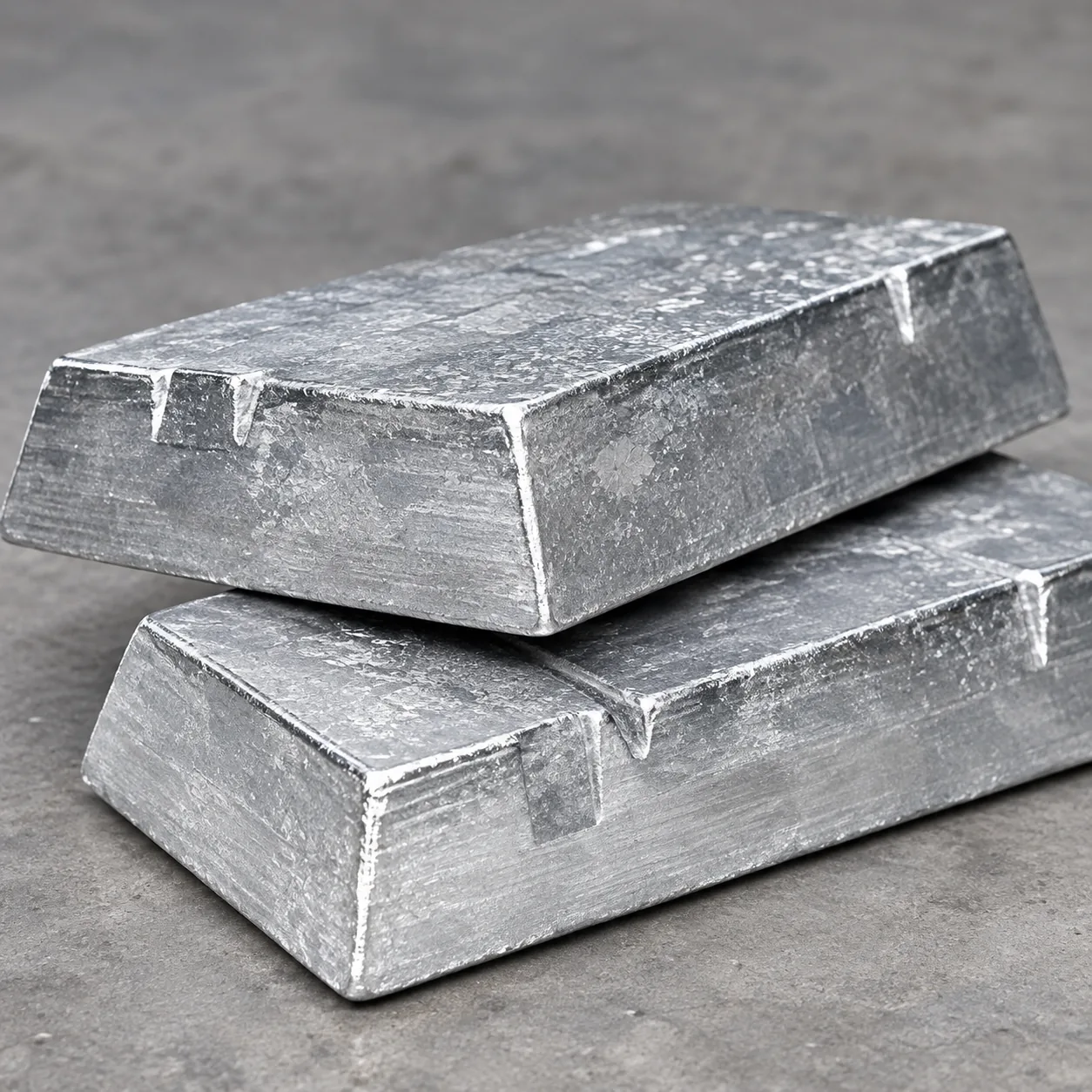 SHG Zinc Ingots detail view