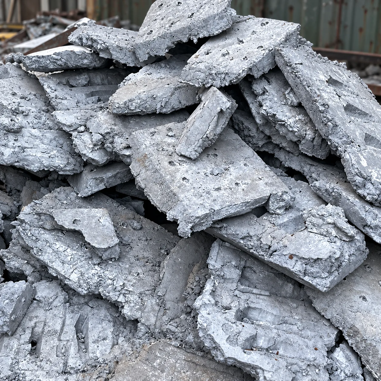 Zinc Dross detail view