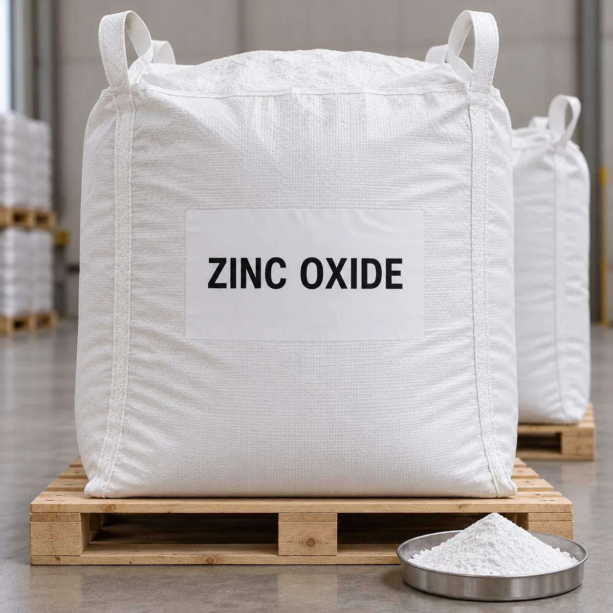 Bagged Zinc Oxide packaging